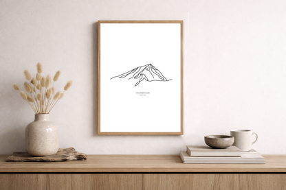 Galdhøpiggen (Digital plakat)
